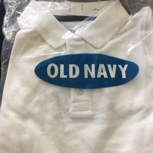 Boys White Uniform Polo